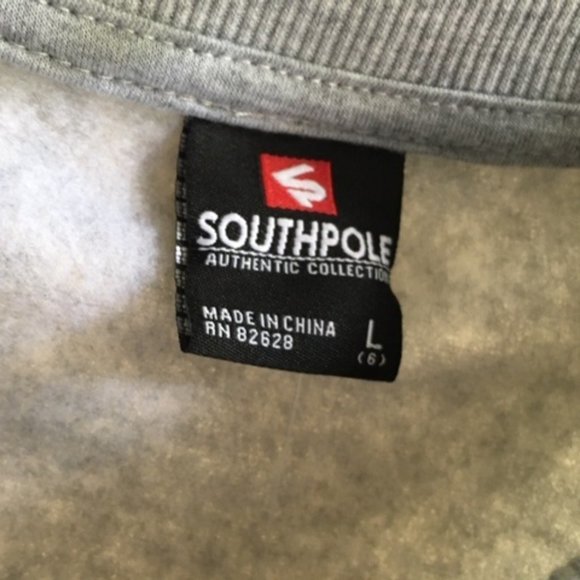 Southpole Sweatshirt Gray Size 6 NWT - Picture 4 of 6
